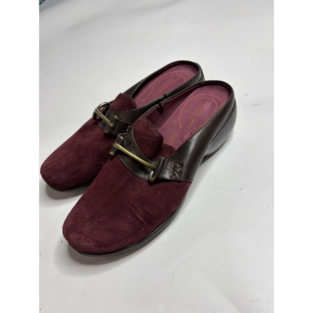 Rockport Red Platform Comfort Mary Janes VTG Y2K Academia Classy Prep Women's 9M